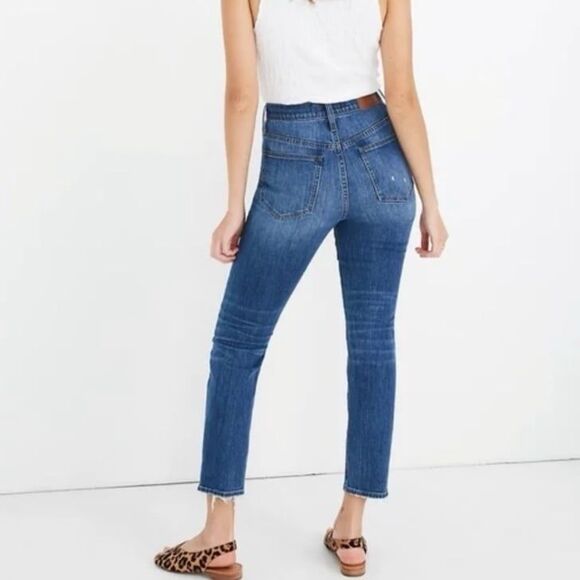 Madewell The Perfect Vintage Crop Jeans Size 28 - Picture 2 of 7